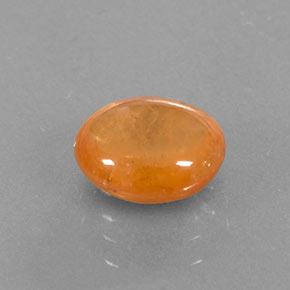 Granato spessartite naturale arancione da 2,92 ct, trasparente, trasparente/traslucido