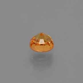 Granato spessartite naturale arancione da 0,67 ct, taglio rotondo, SI