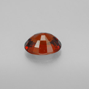 Granato spessartite naturale arancione da 3,61 ct, taglio ovale, VS