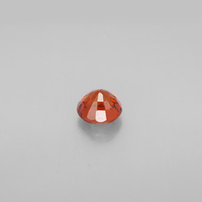 Granato spessartite naturale arancione da 0,85 ct, taglio rotondo, VVS-VS