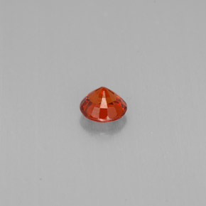 Granato spessartite naturale arancione da 0,74 ct, taglio rotondo, VVS-VS