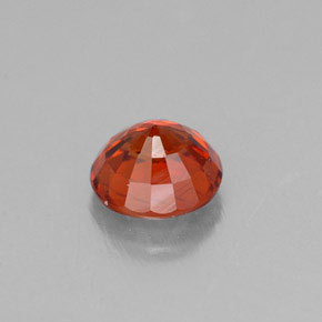 Granato spessartite naturale arancione da 0,72 ct, taglio rotondo, VVS-VS