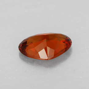 Granato spessartite naturale rosso da 1,91 ct, taglio a pera, VVS-VS