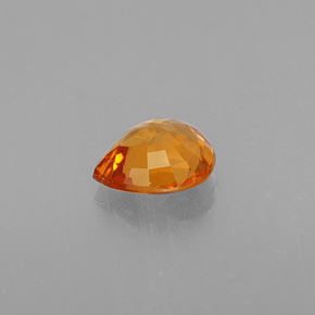 Granato spessartite naturale arancione da 0,74 ct, taglio a pera, VS