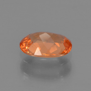 Granato spessartite naturale arancione da 0,67 ct, taglio ovale, VS-SI