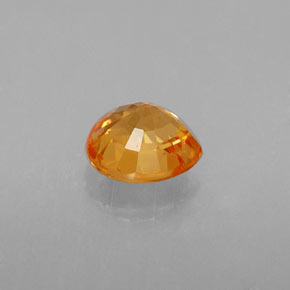 Granato spessartite naturale arancione da 0,95 ct, taglio a pera, VS