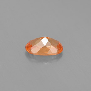 Granato spessartite naturale arancione da 0,64 ct, taglio ovale, VS-SI