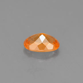 Granato spessartite naturale arancione da 0,81 ct, taglio ovale, VS-SI