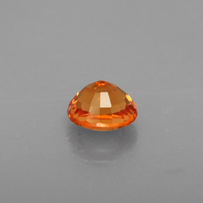 Granato spessartite naturale arancione da 0,84 ct, taglio ovale, VVS-VS