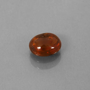 Granato spessartite naturale arancione da 0,86 ct, trasparente, trasparente/traslucido