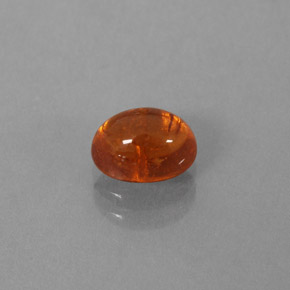 Granato spessartite naturale arancione da 1,19 ct, trasparente, trasparente/traslucido