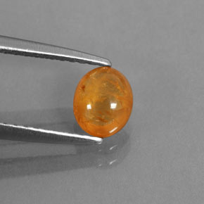 Granato spessartite naturale arancione da 0,96 ct, trasparente, trasparente/traslucido