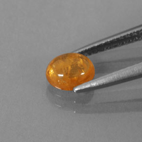 Granato spessartite naturale arancione da 0,96 ct, trasparente, trasparente/traslucido