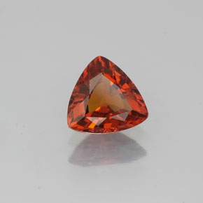 Granato spessartite naturale arancione da 0,96 ct, trillion, VS