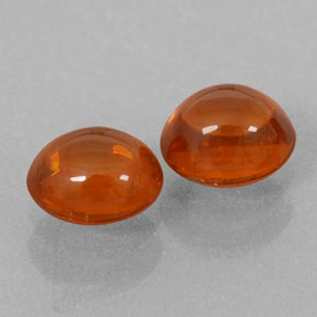 Granato spessartite naturale arancione da  ct, trasparente, trasparente/traslucido