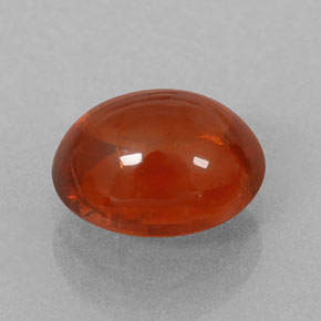 Granato spessartite Arancio caldo naturale da 2.39 ct, Trasparente, Trasparente/Traslucido