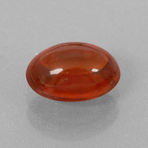 Granato spessartite naturale arancione da 2,48 ct, trasparente, trasparente/traslucido