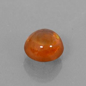 Granato spessartite naturale arancione da 1,39 ct, trasparente, trasparente/traslucido