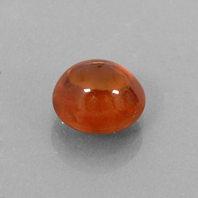 Granato spessartite naturale arancione da 2,01 ct, trasparente, trasparente/traslucido