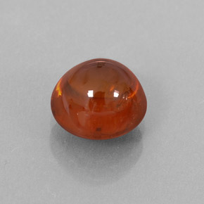 Granato spessartite naturale arancione da 2,27 ct, trasparente, trasparente/traslucido