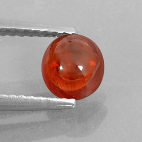 Granato spessartite naturale arancione da 1,14 ct, trasparente, trasparente/traslucido