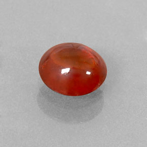 Granato spessartite naturale arancione da 1,14 ct, trasparente, trasparente/traslucido