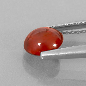 Granato spessartite naturale arancione da 1,14 ct, trasparente, trasparente/traslucido