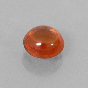 Granato spessartite naturale arancione da 1,26 ct, trasparente, trasparente/traslucido