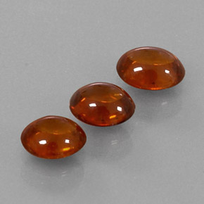 Granato spessartite naturale arancione da  ct, trasparente, trasparente/traslucido