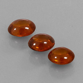 Granato spessartite naturale arancione da  ct, trasparente, trasparente/traslucido