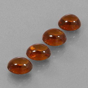Granato spessartite naturale arancione da  ct, trasparente, trasparente/traslucido