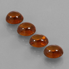 Granato spessartite naturale arancione da  ct, trasparente, trasparente/traslucido