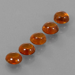 Granato spessartite naturale arancione da  ct, trasparente, trasparente/traslucido