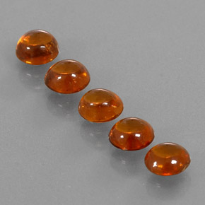 Granato spessartite naturale arancione da  ct, trasparente, trasparente/traslucido