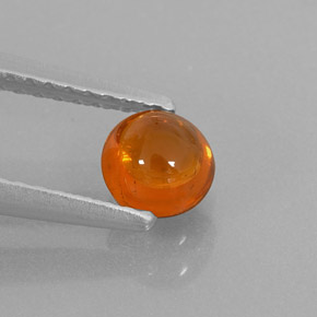 Granato spessartite Arancione naturale da 0.78 ct, Trasparente, Trasparente/Traslucido