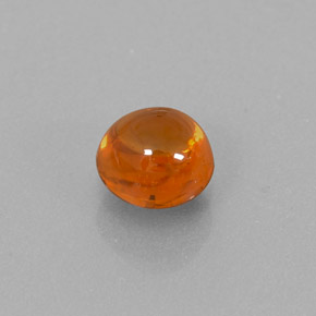 Granato spessartite Arancione naturale da 0.78 ct, Trasparente, Trasparente/Traslucido