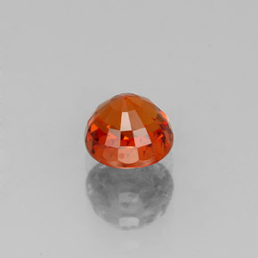 Granato spessartite naturale arancione da 0,99 ct, taglio rotondo, VS-SI