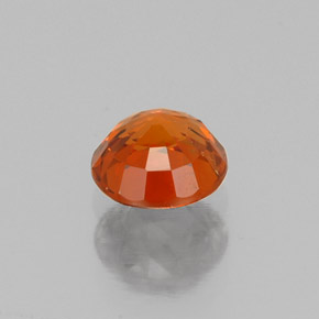 Granato spessartite naturale arancione da 0,76 ct, taglio rotondo, VVS-VS