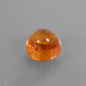 Granato spessartite naturale arancione da 4,50 ct, trasparente, trasparente/traslucido