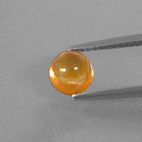 Granato spessartite naturale arancione da 1,79 ct, trasparente, trasparente/traslucido
