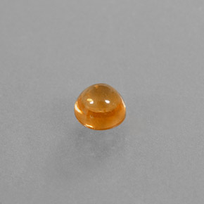 Granato spessartite naturale arancione da 0,87 ct, trasparente, trasparente/traslucido