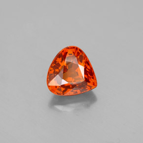 Granato spessartite naturale arancione da 1,88 ct, taglio a pera, VS