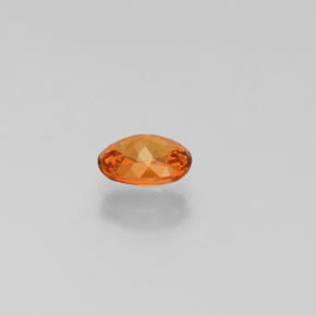Granato spessartite Arancione naturale da 0.91 ct, Taglio ovale, VS