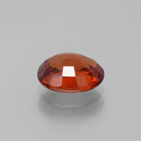 Granato spessartite Arancia Fuoco naturale da 1.81 ct, Taglio ovale, VS-SI