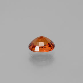 Granato spessartite Arancione naturale da 1.03 ct, Taglio ovale, VVS-VS