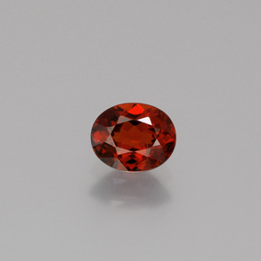 Granato spessartite naturale arancione da 0,84 ct, taglio ovale, VS