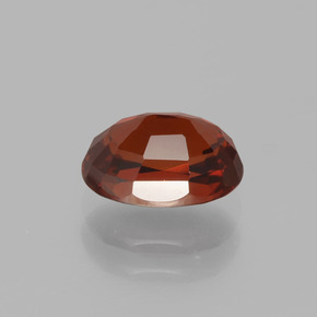 Granato spessartite Rosso Sangue Profondo naturale da 1.92 ct, Taglio ovale, VS