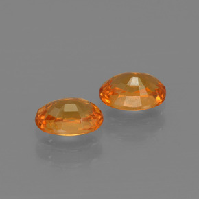 Granato spessartite naturale arancione da  ct, taglio ovale, VS
