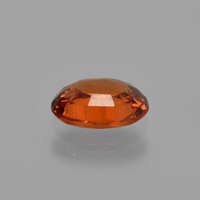 Granato spessartite Rosso medio naturale da 1.04 ct, Taglio ovale, VVS-VS