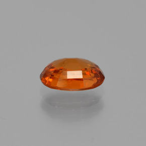 Granato spessartite naturale arancione da 1,09 ct, taglio ovale, VS-SI